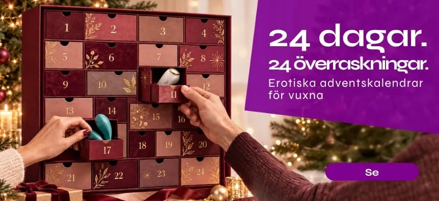 24 dagar, 24 överraskningar: adventskalendrar med sexleksaker för vuxna | Sex Shop Sverige Desirel.se