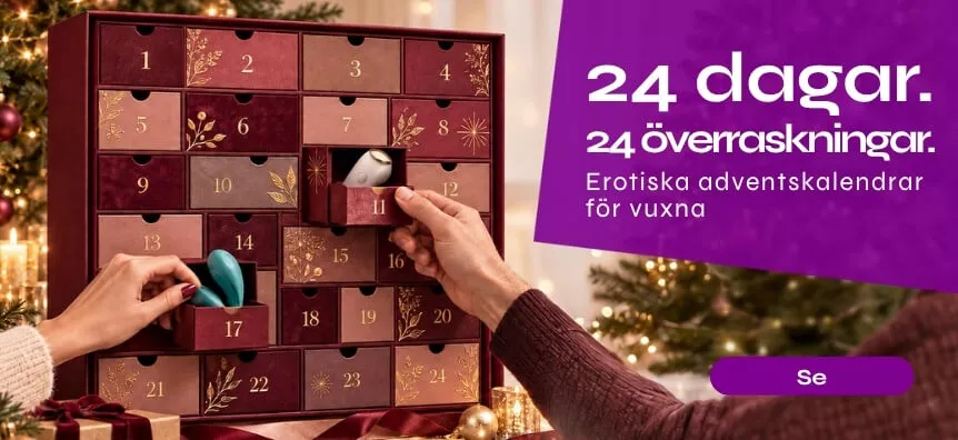 24 dagar, 24 överraskningar: adventskalendrar med sexleksaker för vuxna | Sex Shop Sverige Desirel.se