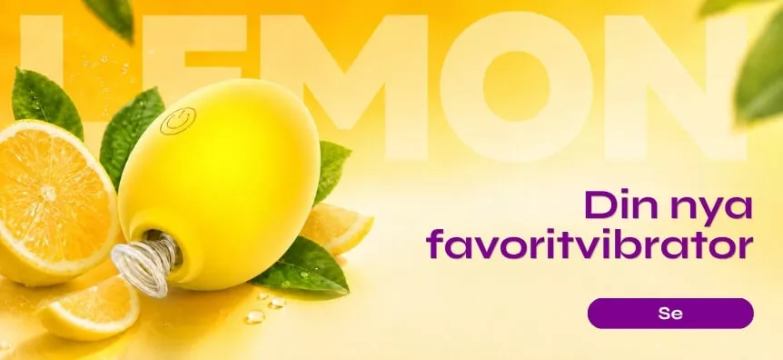 Engily Ross Lemon - citrongul vågformad klitorisstimulator | Sex Shop Sverige Desirel.se 