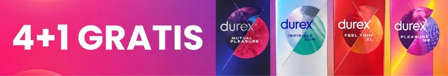 Durex kondomkampanj: 4+1 gratis | Sex Shop Sverige Desirel.se