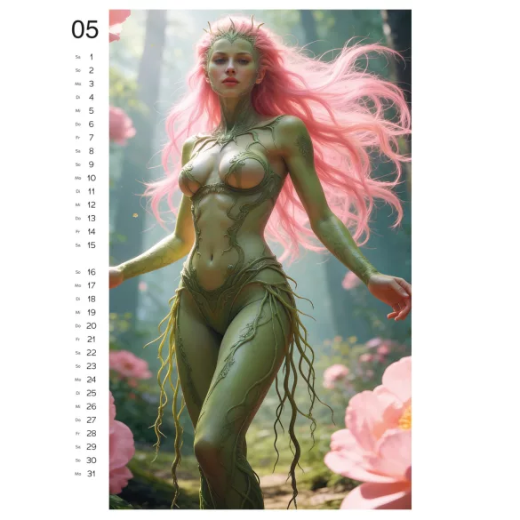 Wild Fantasy 2027 - erotisk väggkalender (1 st)