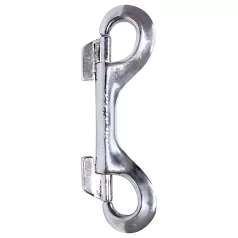 ZADO - dubbel karbinhake - metall - silver
