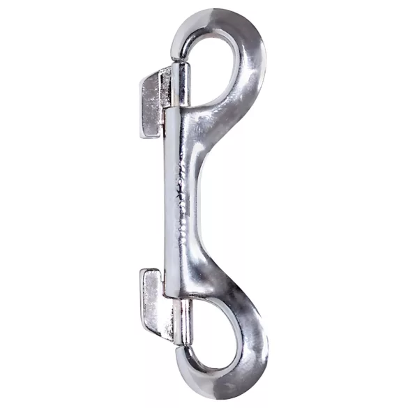 ZADO - dubbel karbinhake - metall - silver
