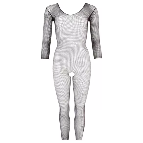 NO:XQSE - helkropps nätcatsuit - svart S-L