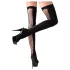 Cottelli - Stay-ups strumpor - Sexig - Svart - M/L