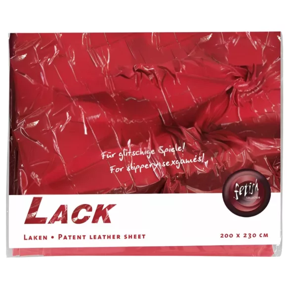 Lack lakan - lakan - röd - 200x230cm