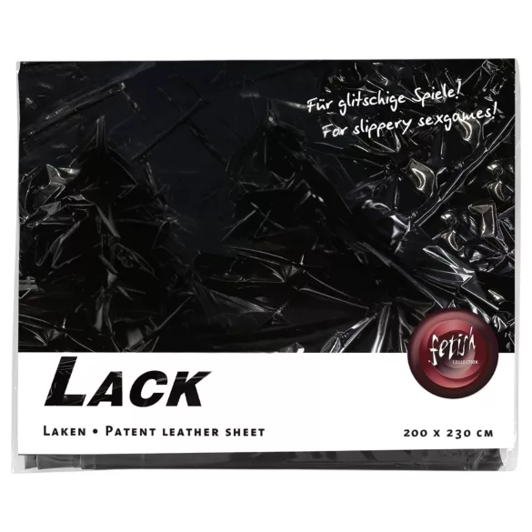 Fetish - Lacklakan - 200 x 230 cm (svart)