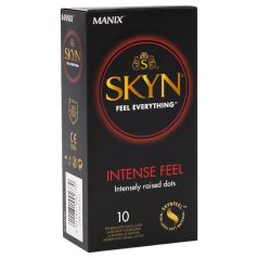 Manix SKYN Intense - latexfri kondom med pärlor (10 st)
