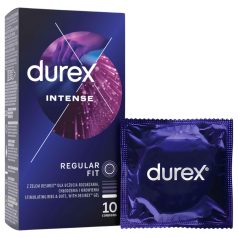 Durex Intense - kondomer - räfflad och nopprad - 10 st