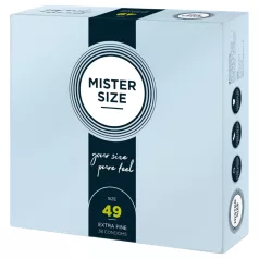 Mister Size - tunn kondom - 49mm - 36-pack