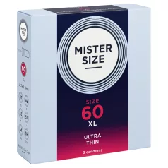 Mister Size - tunn kondom - 60 mm - 3 st