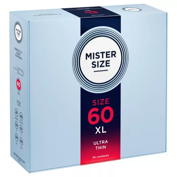 Mister Size - kondom tunn - 60mm - 36 st