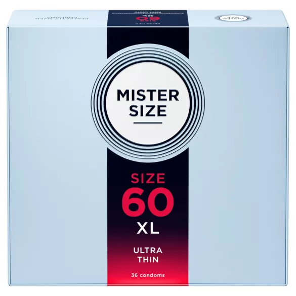 Mister Size - kondom tunn - 60mm - 36 st