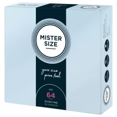 Mister Size - extra tunn kondom - 64mm - 36 st