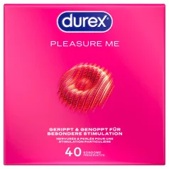 Durex - Pleasure Me kondom (40 st)