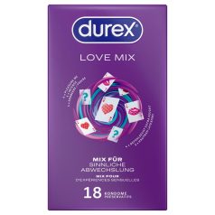 Durex Love Mix - kondompaket - 18 st