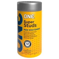 ONE - kondom med knottror - 12-pack
