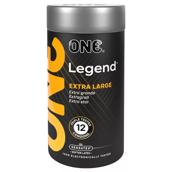 ONE Legend - XL kondomer - extra stora - 12 pack