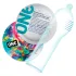 ONE Pleasure Plus - kondom med inre ribbor - 12 st