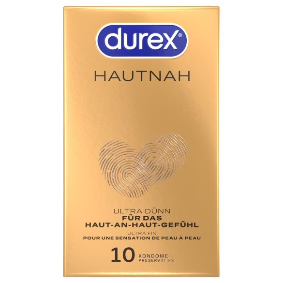 Durex Hautnah - extra tunn kondom - 10 st