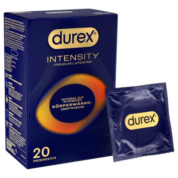 Durex Intensity - tunn, latexfri kondom (20 st)