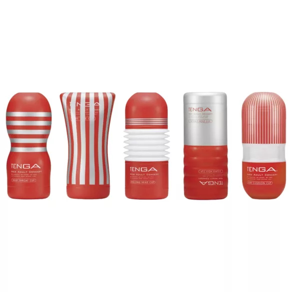 TENGA - onanihylsa - sugfunktion djup hals - mjuk