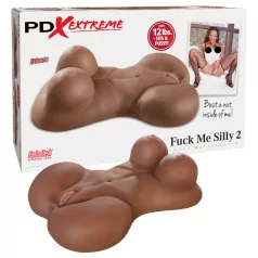   Pipedream Fuck Me Silly Sista - brun kvinnlig torsomasturbator (5,7 kg)