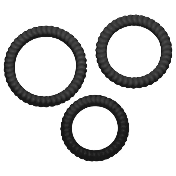 You2Toys - Penisring set - 3-pack - svart