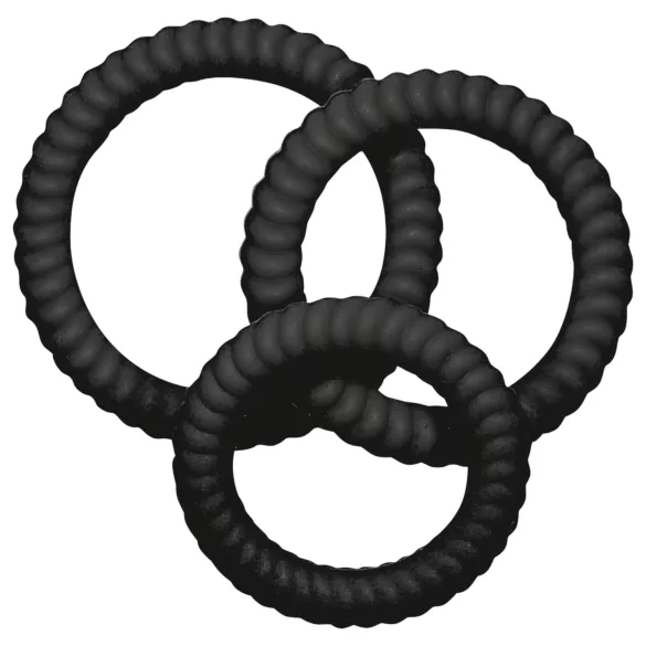 You2Toys - Penisring set - 3-pack - svart