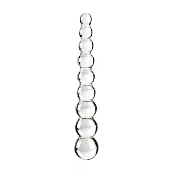 Icicles No. 2 - glaskulformad dildo - transparent