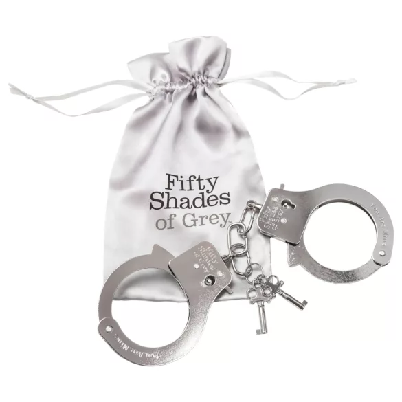 Fifty Shades of Grey - handbojor i metall