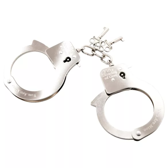 Fifty Shades of Grey - handbojor i metall