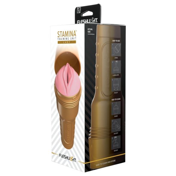 Fleshlight - masturbator vagina - stamina träningsenhet - rosa
