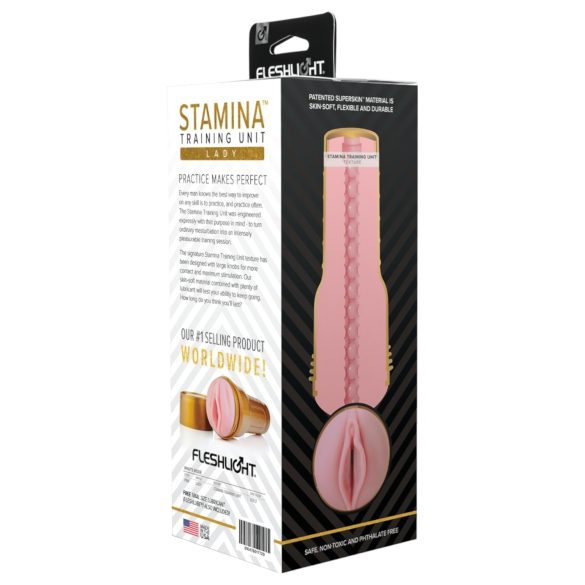 Fleshlight - masturbator vagina - stamina träningsenhet - rosa