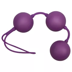   You2Toys Velvet - trippelgeishakulor för kegelträning (lila)