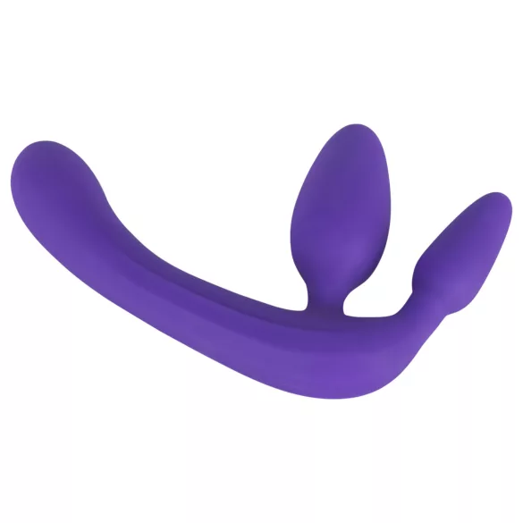 Tripla - strap-on dildo utan sele - lila