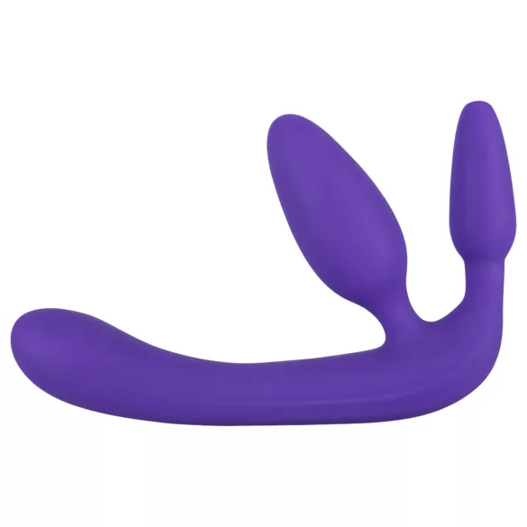 Tripla - strap-on dildo utan sele - lila