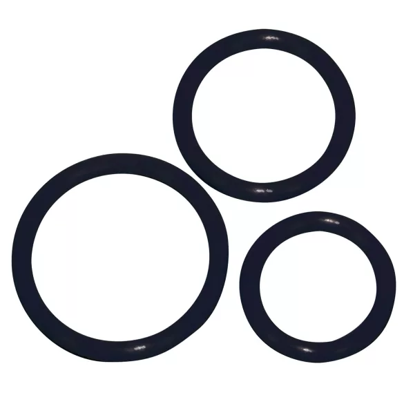 You2Toys - Penisring set silikon - svart