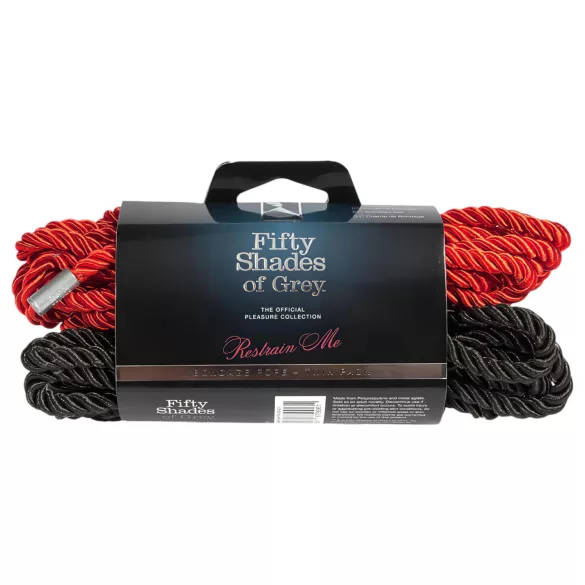 Fifty Shades of Grey - bondage repduo - grå