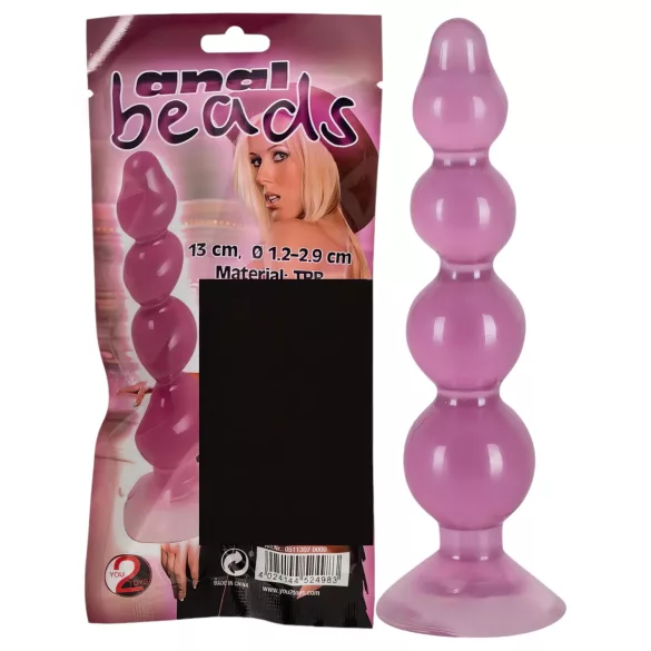 You2Toys - analkulor - sugpropp analstav - lila