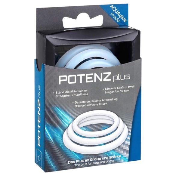 POTENZplus - penisring set - 3-pack