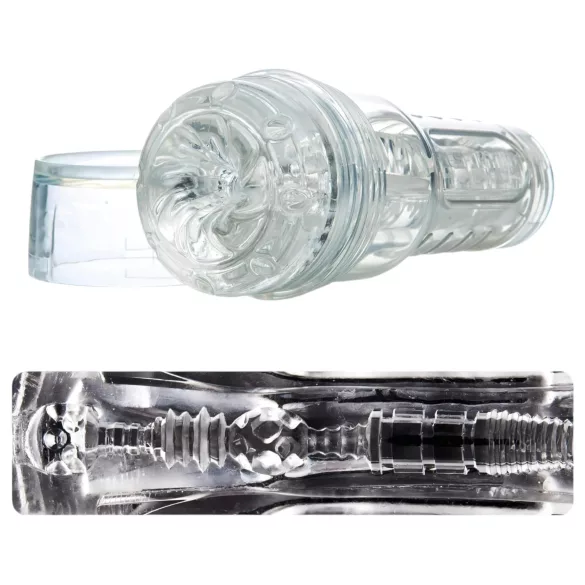 Fleshlight GO - Masturbator vagina - kompakt storlek - transparent