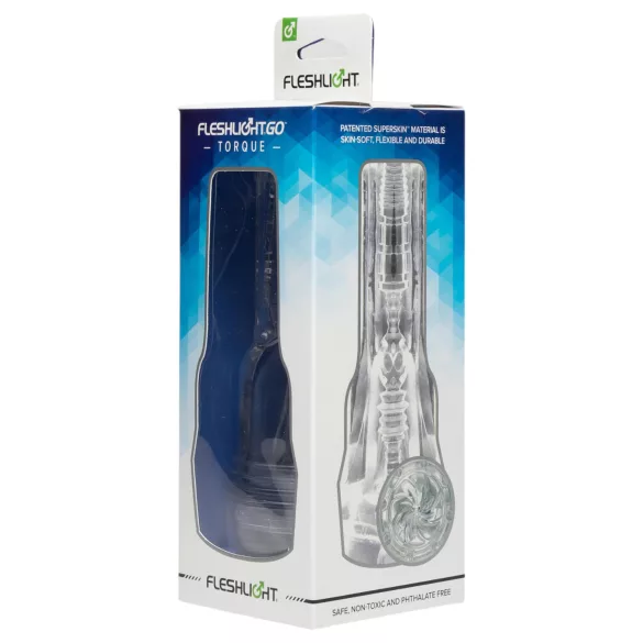 Fleshlight GO - Masturbator vagina - kompakt storlek - transparent