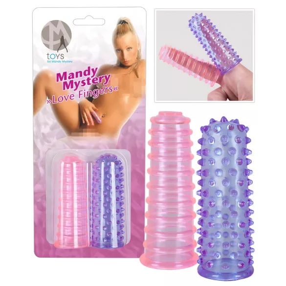 You2Toys - fingerkondom för stimulering - silikon - 2 st