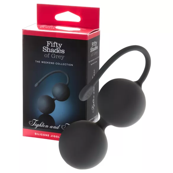 Fifty Shades of Grey - geishakulor - stram upptränande - grå