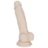 You2Toys - silikondildo med sugkopp - medium (naturell)