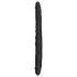 Bad Kitty - dubbel dildo - silikon - svart
