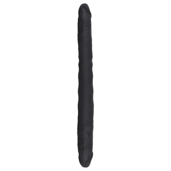 Bad Kitty - dubbel dildo - silikon - svart