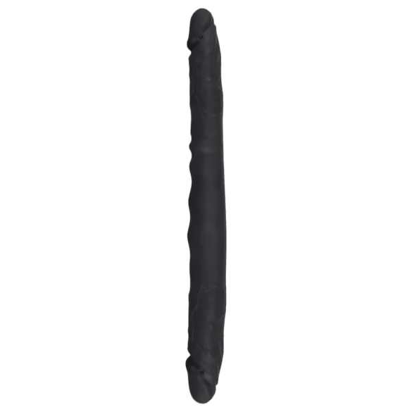 Bad Kitty - dubbel dildo - silikon - svart