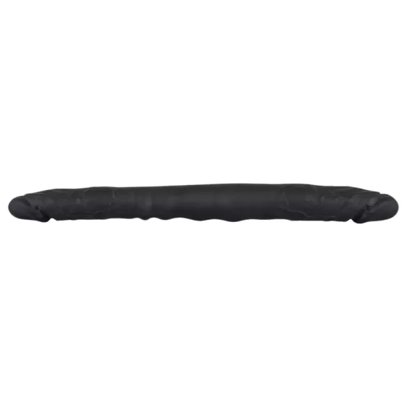 Bad Kitty - dubbel dildo - silikon - svart